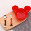 Image of Mouse Shape Feeding Dinner Set