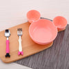 Image of Mouse Shape Feeding Dinner Set