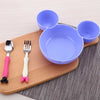 Image of Mouse Shape Feeding Dinner Set