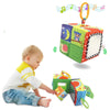 Image of Soft Safe Distorting Mirror Toy Colorful Baby Coth Cube