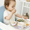 Image of Baby Bamboo Fiber Feeding Dinner Set