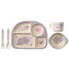 Image of Baby Bamboo Fiber Feeding Dinner Set