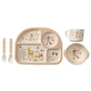 Image of Baby Bamboo Fiber Feeding Dinner Set