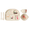 Image of Baby Bamboo Fiber Feeding Dinner Set